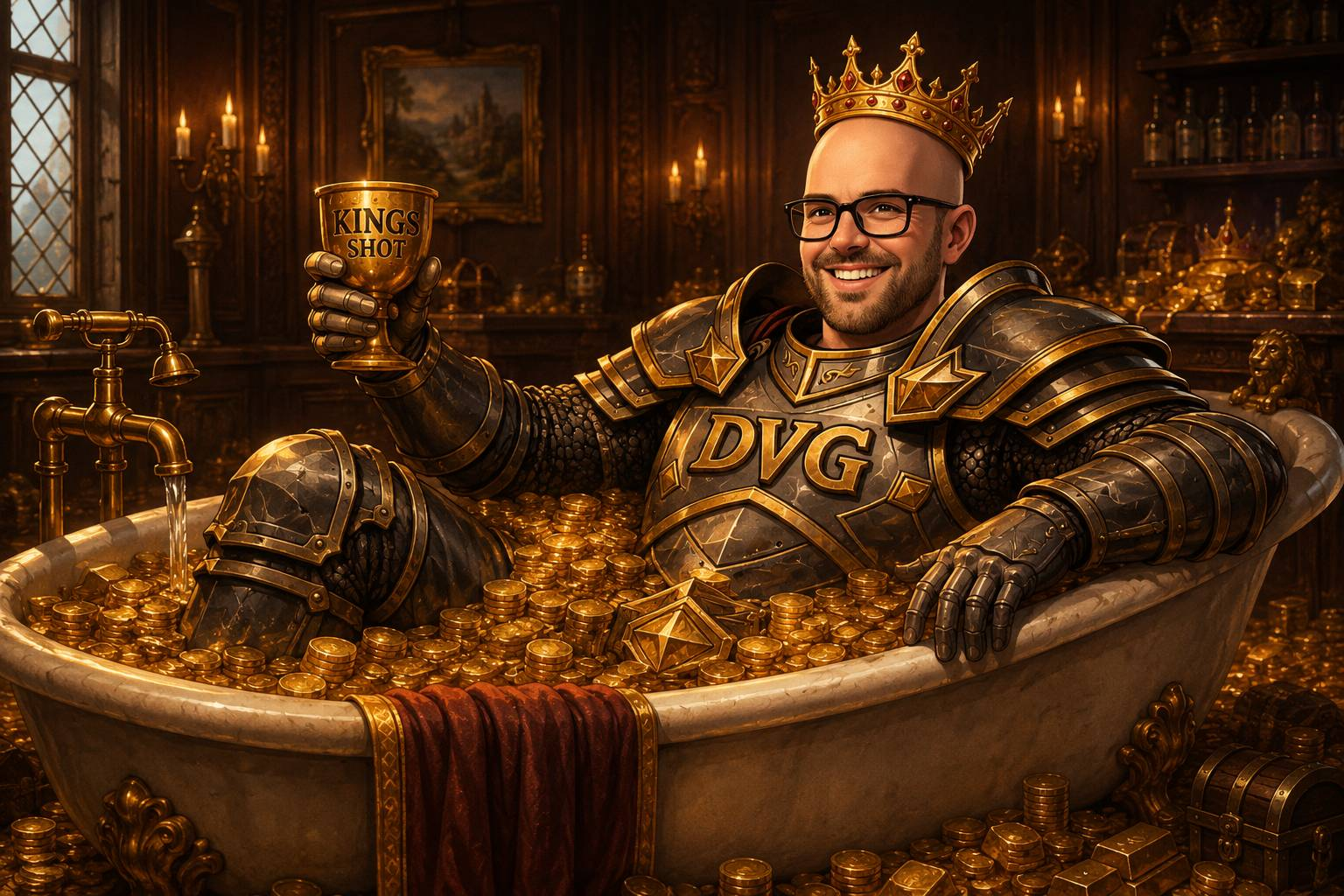 Einsatz von Echtgold
